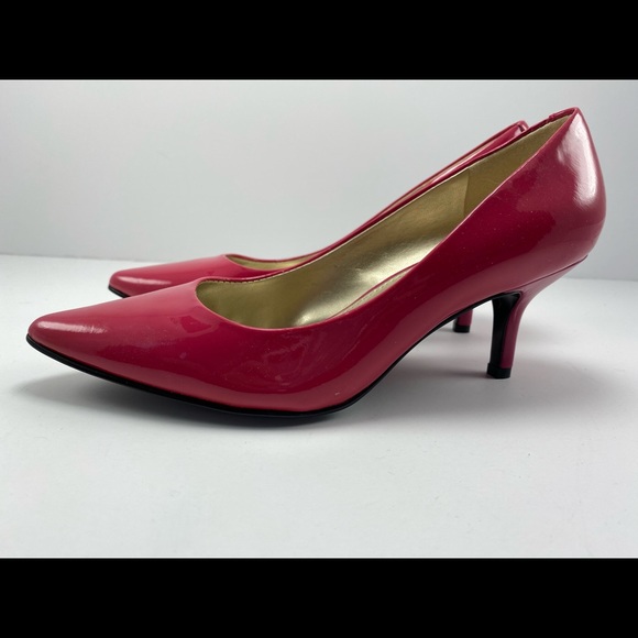 Bright Pink Kate Preston Heels - Picture 2 of 6